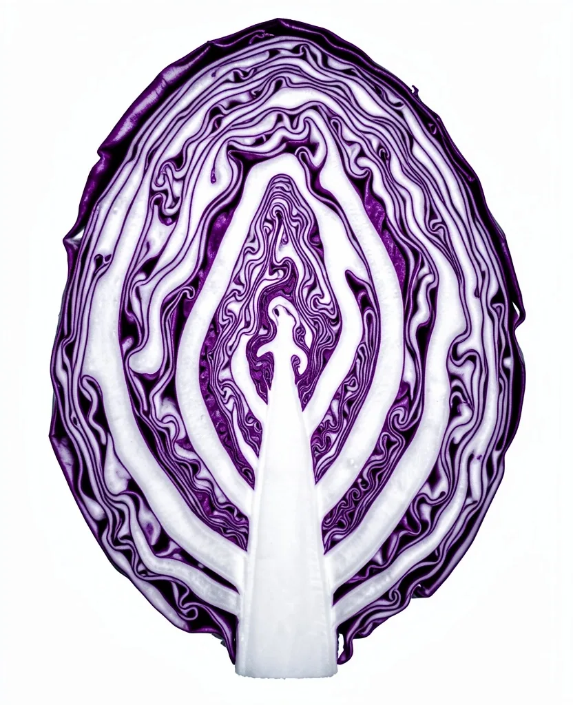 Cross-section vegetal